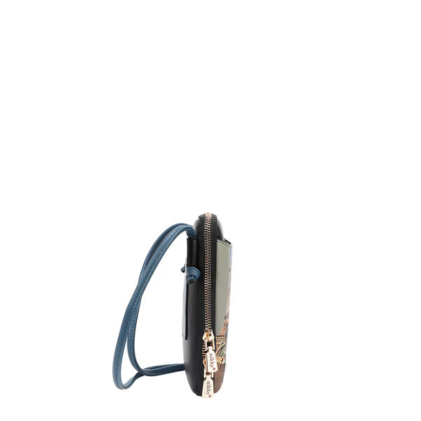 BOLSO CRUZADO CON CREMALLERA PARA TELÉFONO/CARTERA - Eiffel Dreams | Nicole Lee