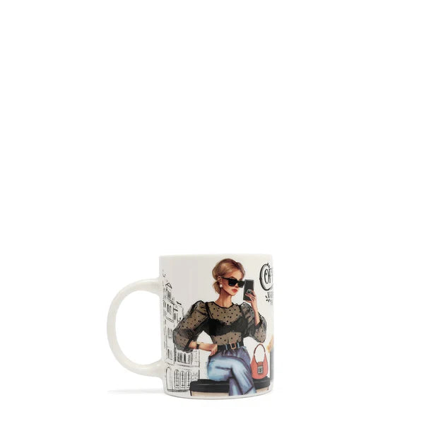 TAZA DE CERAMICA (URBAN - Urban Coffee Dream | Nicole Lee