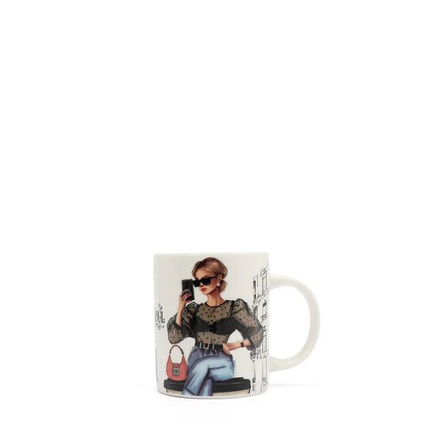 TAZA DE CERAMICA (URBAN - Urban Coffee Dream | Nicole Lee