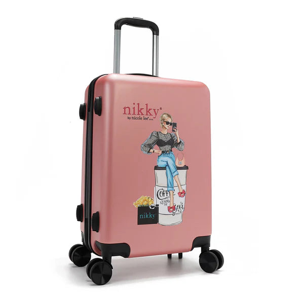 MALETA DE CABINA DE PLASTICO ABS -  Urban Coffee Dream | Nikky by Nicole Lee