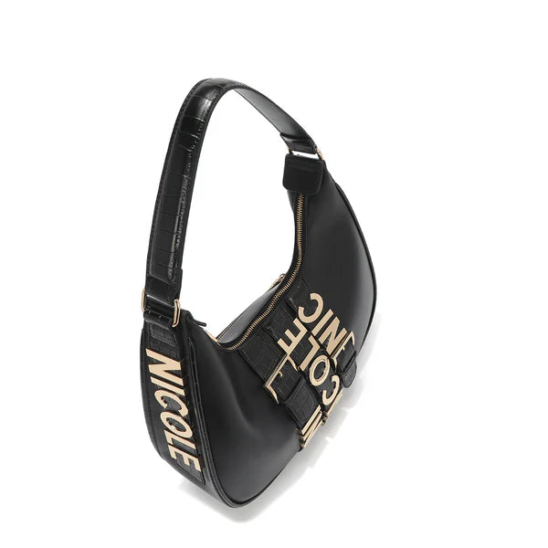 CALISTA BOLSO DE HOMBRO GRANDE -  Negro | Nicole Lee Zaragoza
