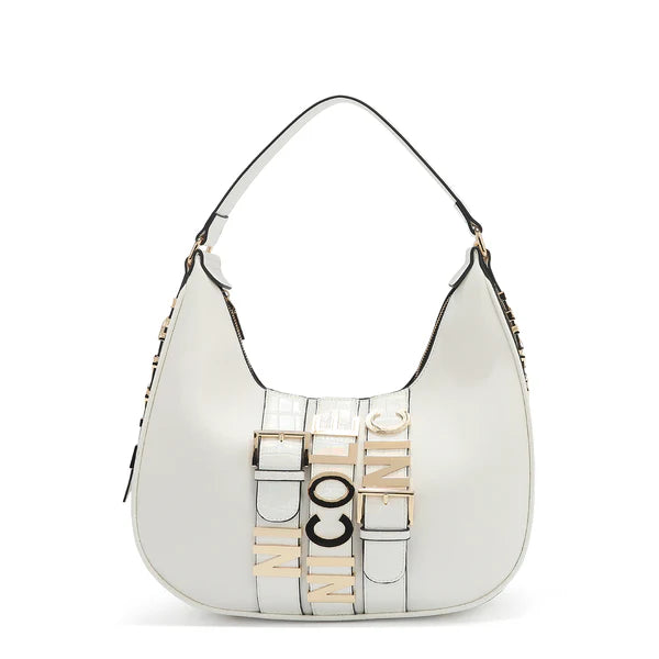 Bolso Nicole Lee Calista blanco de hombro