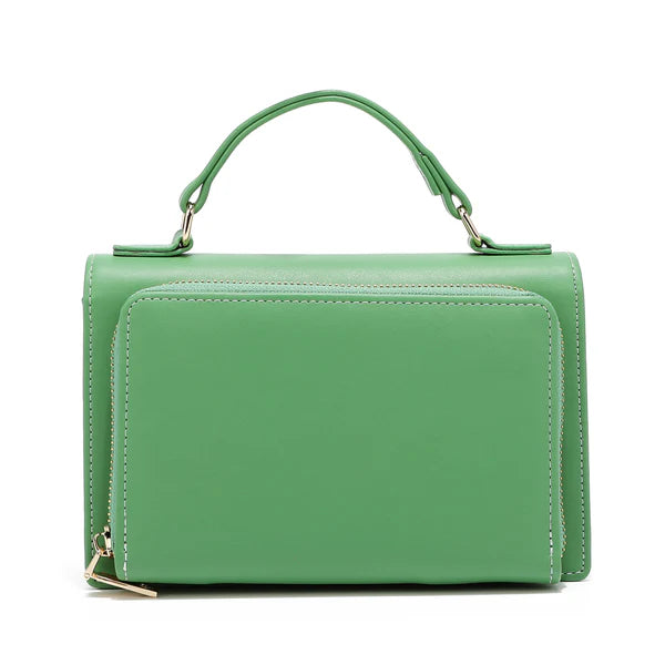 CARTERA BANDOLERA REMI VERDE MENTA