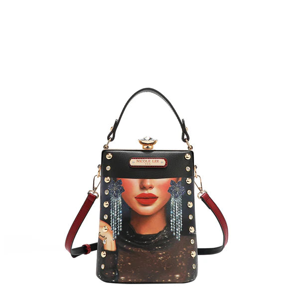 BOLSO CON DIAMANTE PEQUEÑO – Samantha La Belleza | Nicole Lee
