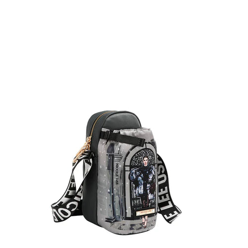 BANDOLERA CON PORTABOTELLA (MODA SNOWFLAKE)