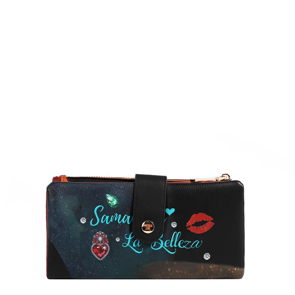 CARTERA PLEGABLE DE 2 PIEZAS (SAMANTHA LA BELLEZA)