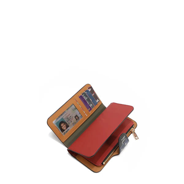 CARTERA PLEGABLE EN CAPAS (SAMANTHA LA BELLEZA)