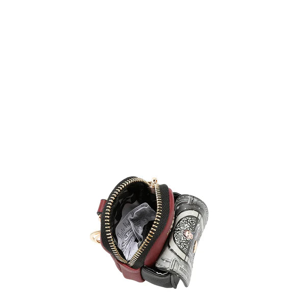 LLAVERO CON MINI ESTUCHE (BEST SMILE) – Nicole Lee | Cuero Vegano y Doble Cremallera