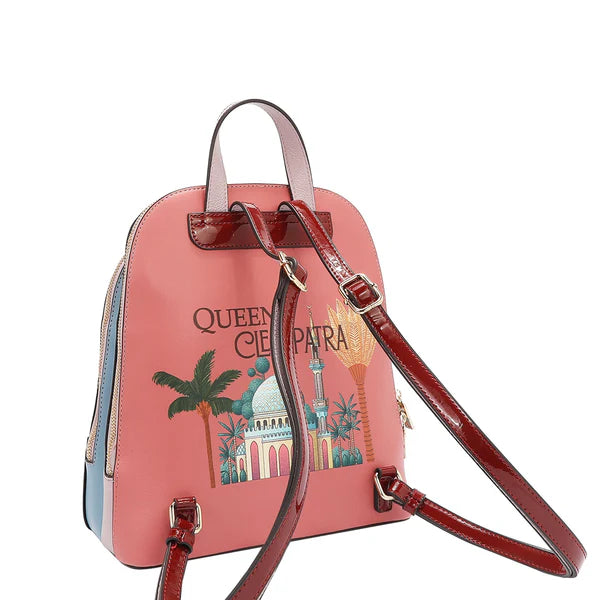 MOCHILA -  Queen Cleopatra de Piel Vegana | Nicole Lee