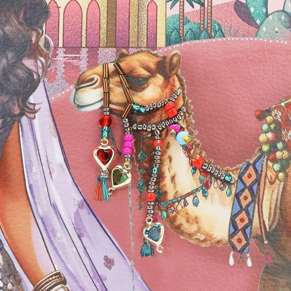 MOCHILA -  Queen Cleopatra de Piel Vegana | Nicole Lee