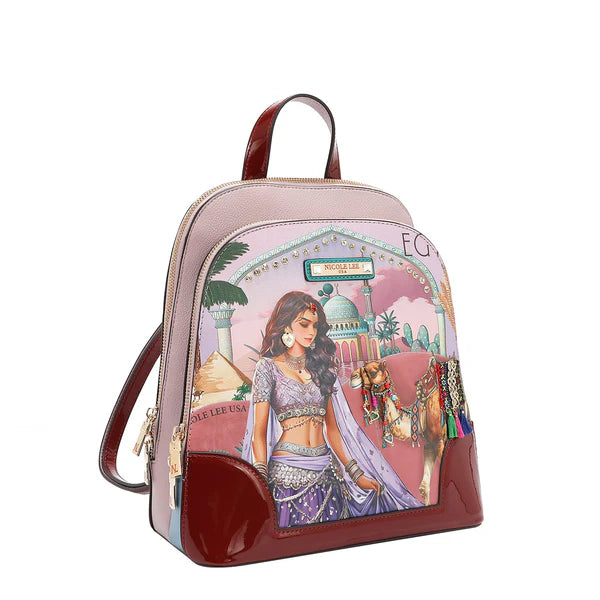 MOCHILA -  Queen Cleopatra de Piel Vegana | Nicole Lee