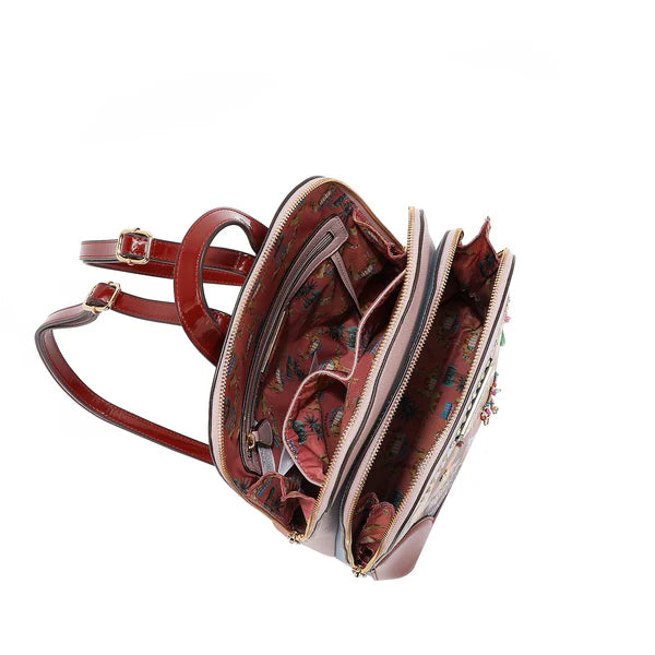 MOCHILA -  Queen Cleopatra de Piel Vegana | Nicole Lee