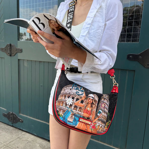 BOLSO DE HOMBRO (MARTHA TRAVELS ITALY)